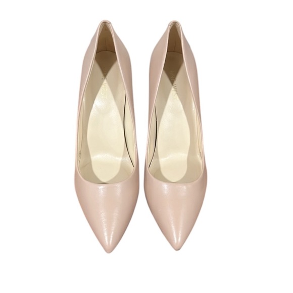 NINE WEST 7.5 Leather Upper Heels - Picture 4 of 7